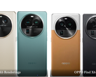 Find X6 "与 "X6 Pro "的对比。(来源：@evleaks, SparrowsNews)